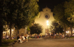 Passeggiata notturna in Oltrarno di fine estate