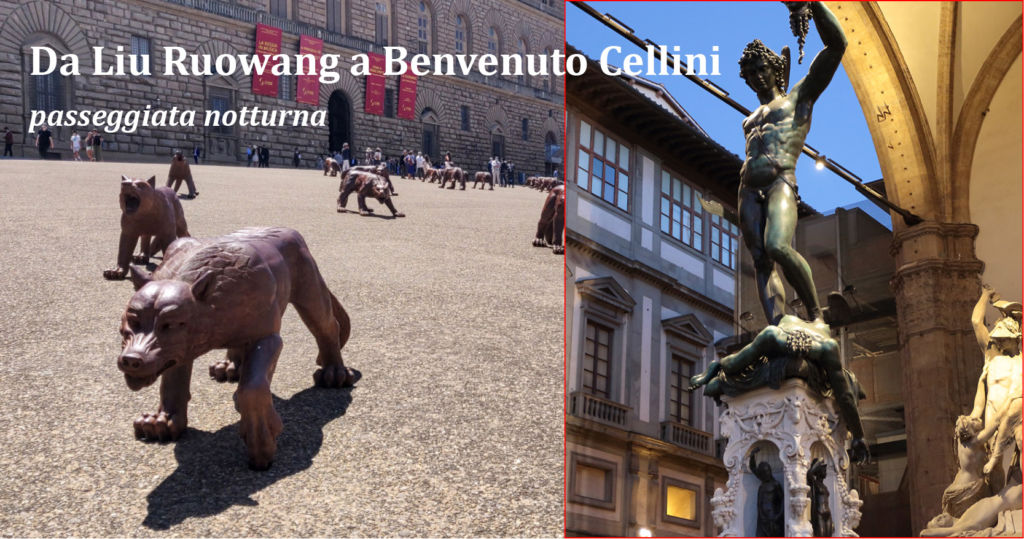Da Liu Rouwang a Benvenuto Cellini passeggiata notturna a Firenze