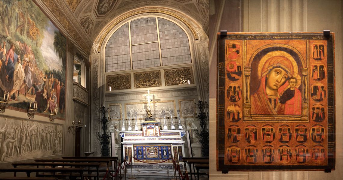 La Cappella Palatina e il museo delle Icone Russe con Marginalia