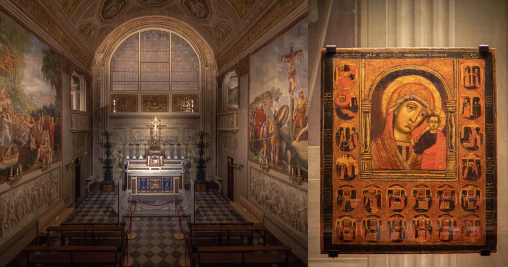 Cappella Palatina e il nuovo museo delle icone russe a Firenze