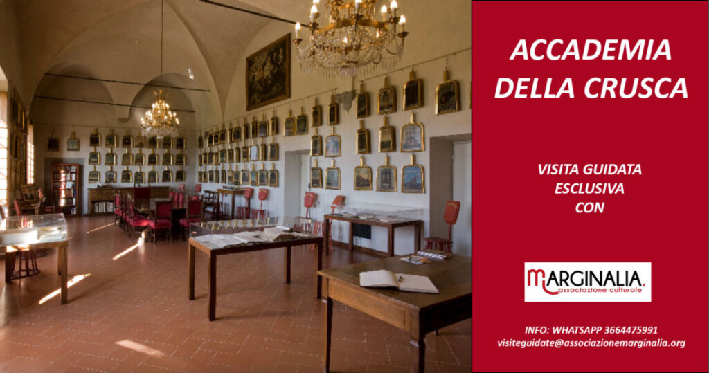 Visita guidata sabato 10 OTTOBRE all'ACCADEMIA DELLA CRISCA apertura straordinaria per il solo nostro gruppo