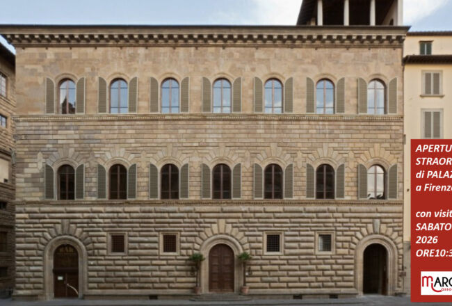 Palazzo GONDI di Firenze. Apertura straordinaria con visita guidata organizzata da Marginalia